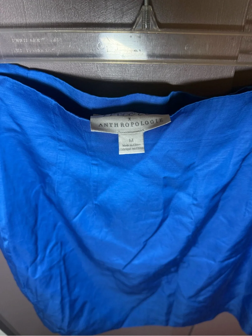 Anthropologie blue blazer